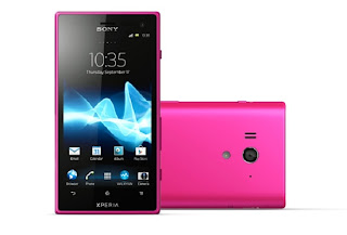 Sony Xperia acro S pink
