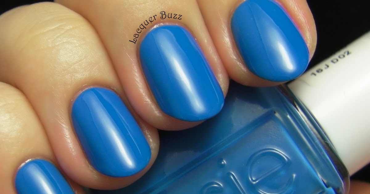 Blue Nail Color Essie Avenue Maintain - wide 2