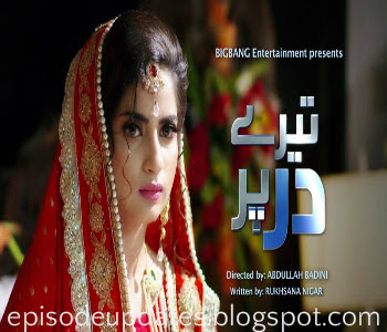 Tere Dar Per Drama Today Fresh Episode 6 Dailymotion Video on Ary Digital - 1st September 2015