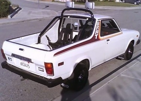 The Petrol Stop Subaru Brat Rear Seats