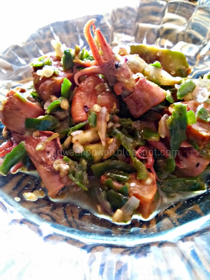 cumi asin cabe ijo gaweanpawon cumi asin cabe ijo gaweanpawon