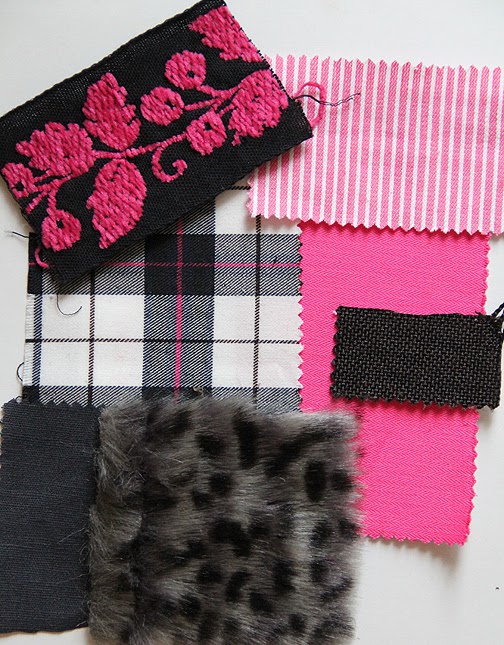 HOME REDESIGN HK BLACK BED WITH PINK ACCENTS