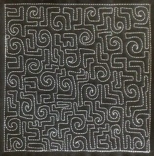 free motion quilting | cyber spiral