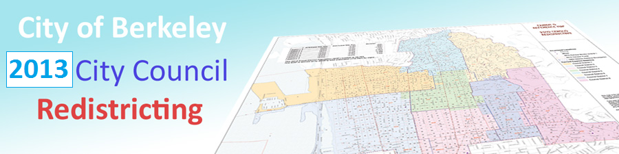 City of Berkeley 2013 Redistricting