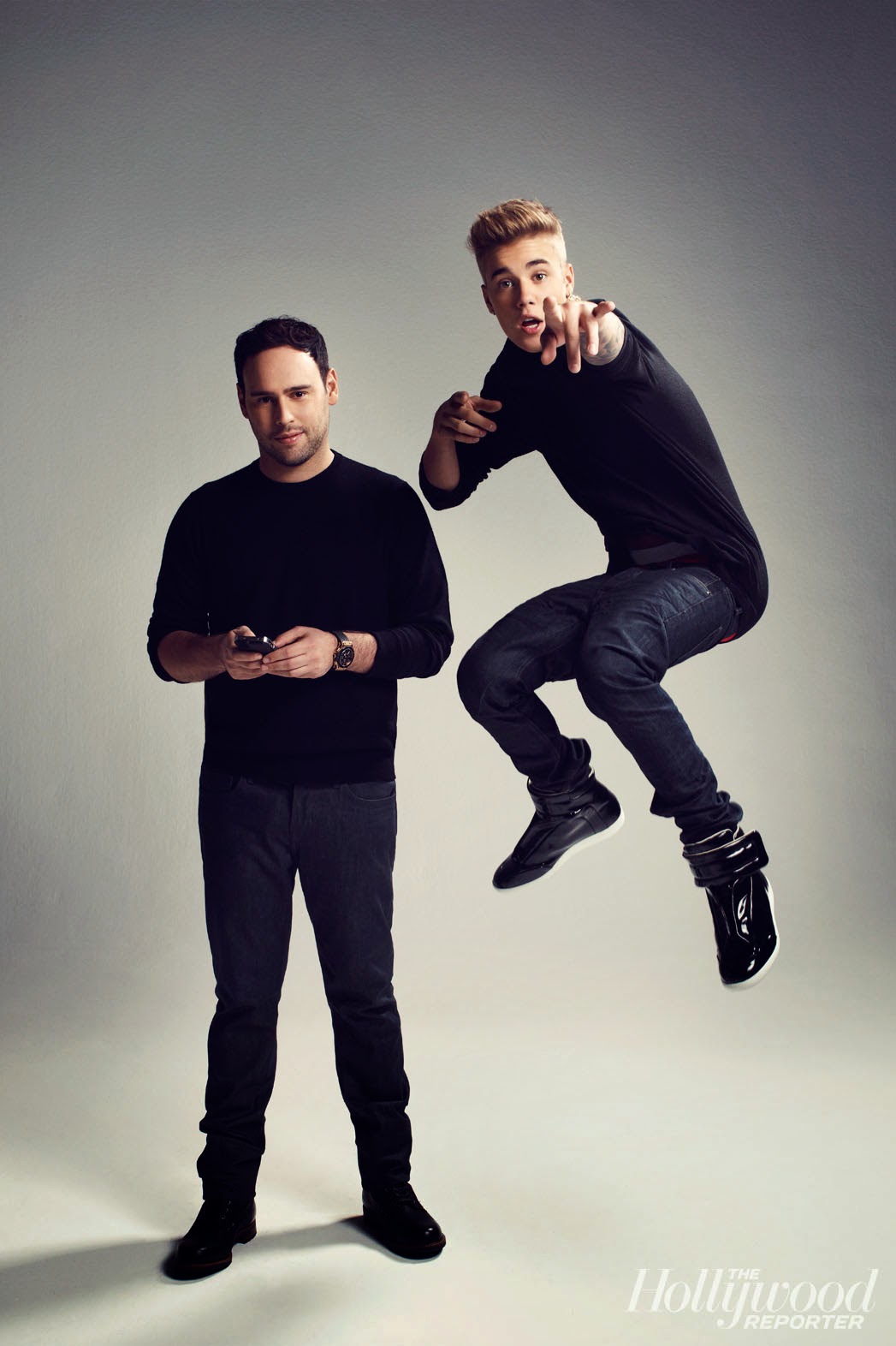 Bieber Fever Baby 10 Photos of Justin Bieber and his Manager