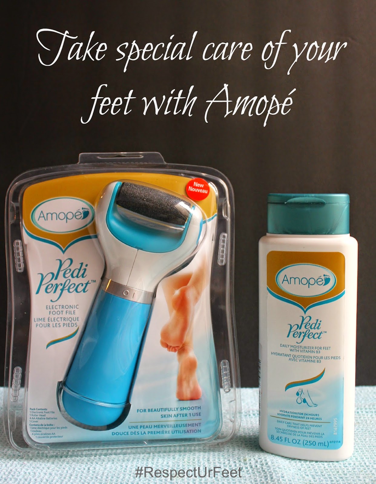 Take special care of your feet with Amopé products available at Target! #RespectUrFeet #shop