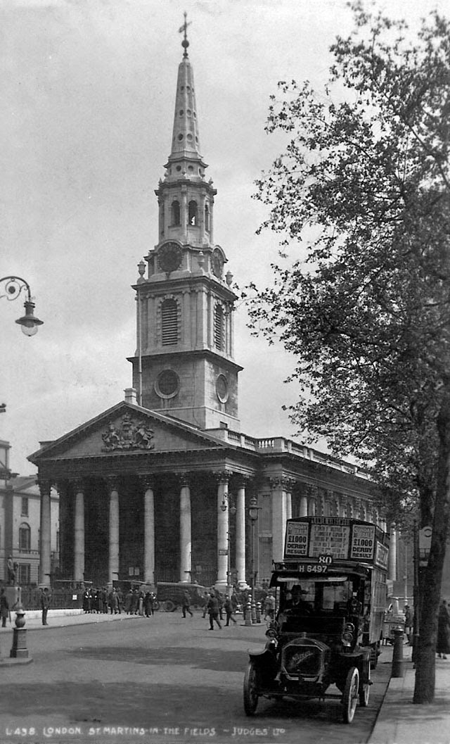 What Did  Trafalgar Square Look Like   Ago 