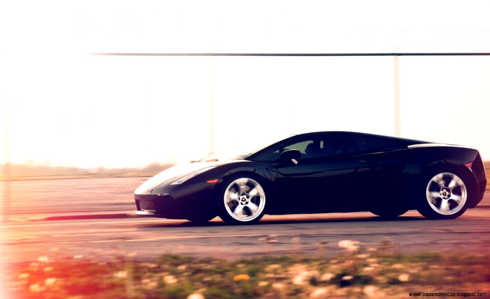 Lamborghini Gallardo Motion Blur Hd Wallpaper