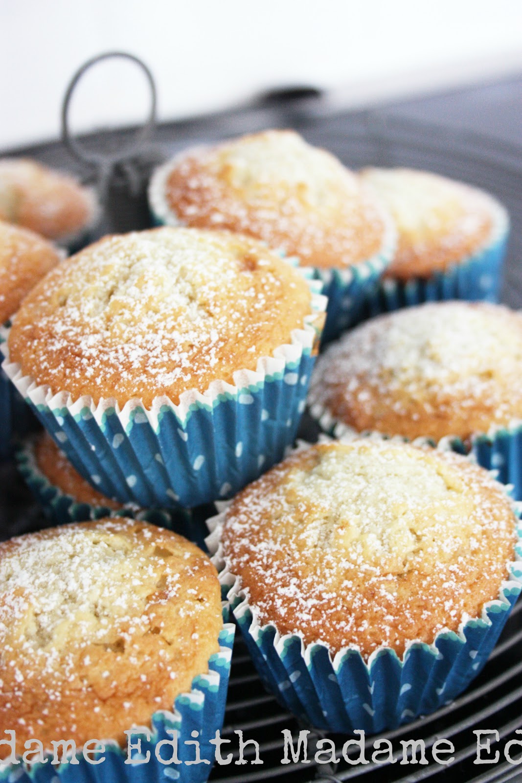 Madame Edith Recept Bananmuffins