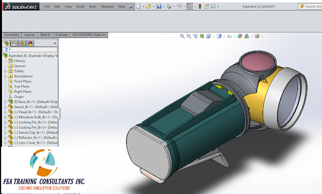 solidworks exploded view