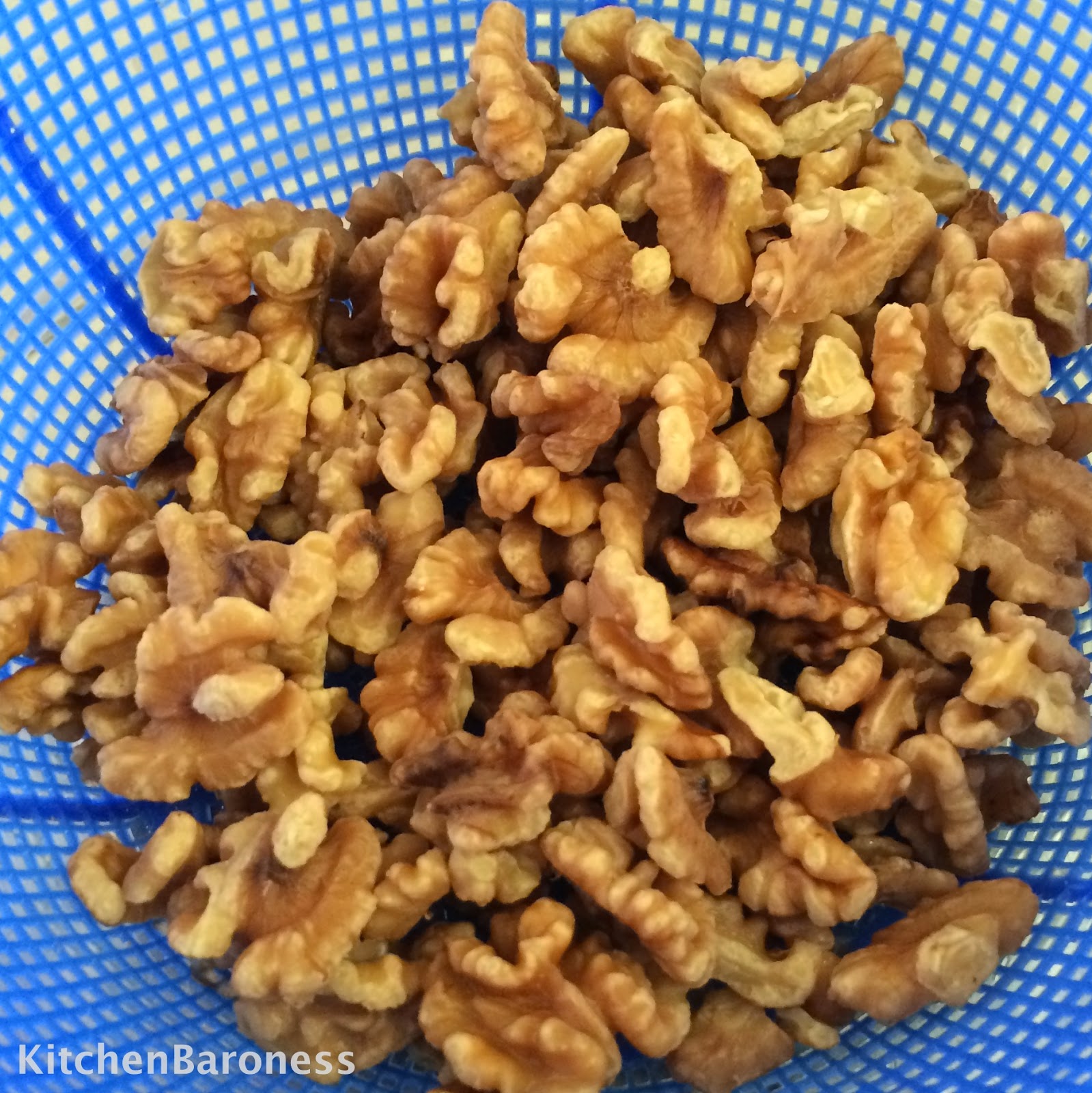 KitchenBaroness Chinese Candied Sesame Walnuts