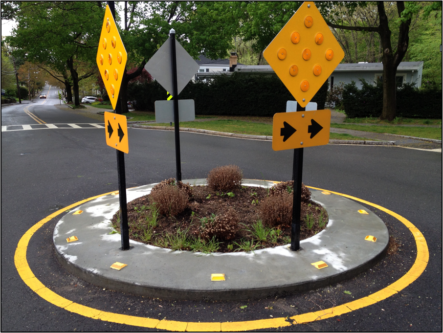 Neighborhood Traffic Circles Intersection of South Street and