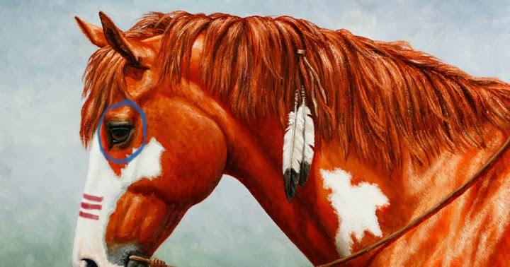 Crista Forest's Animals & Art: Native American War Horse