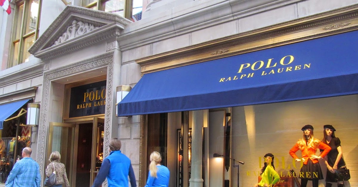 Pink In The City New Polo Ralph Lauren Store on Fifth Ave NYC