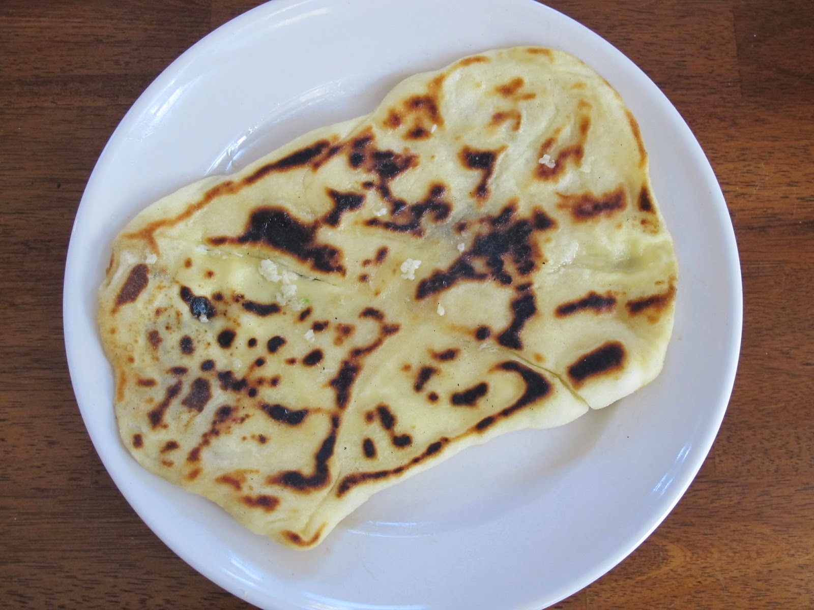 Kitchen Sink Diaries Cheesy Garlic Naan Bread