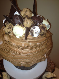 Vanilla Pod Bakery - Chocolate Cupcake Tower - Giant Cupcake