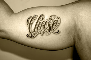 Fancy Handwriting Tattoos