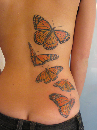 Butterfly Tattoos Designs flowers tattoos designs