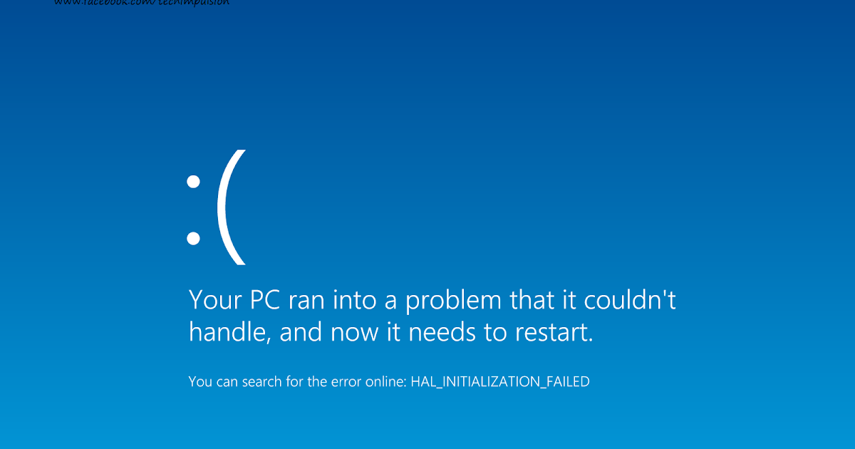 How to Fix Windows 7 Blue Screen Error? Tech Impulsion Tech Global Blog