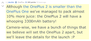 OnePlus 2 AMA Battery