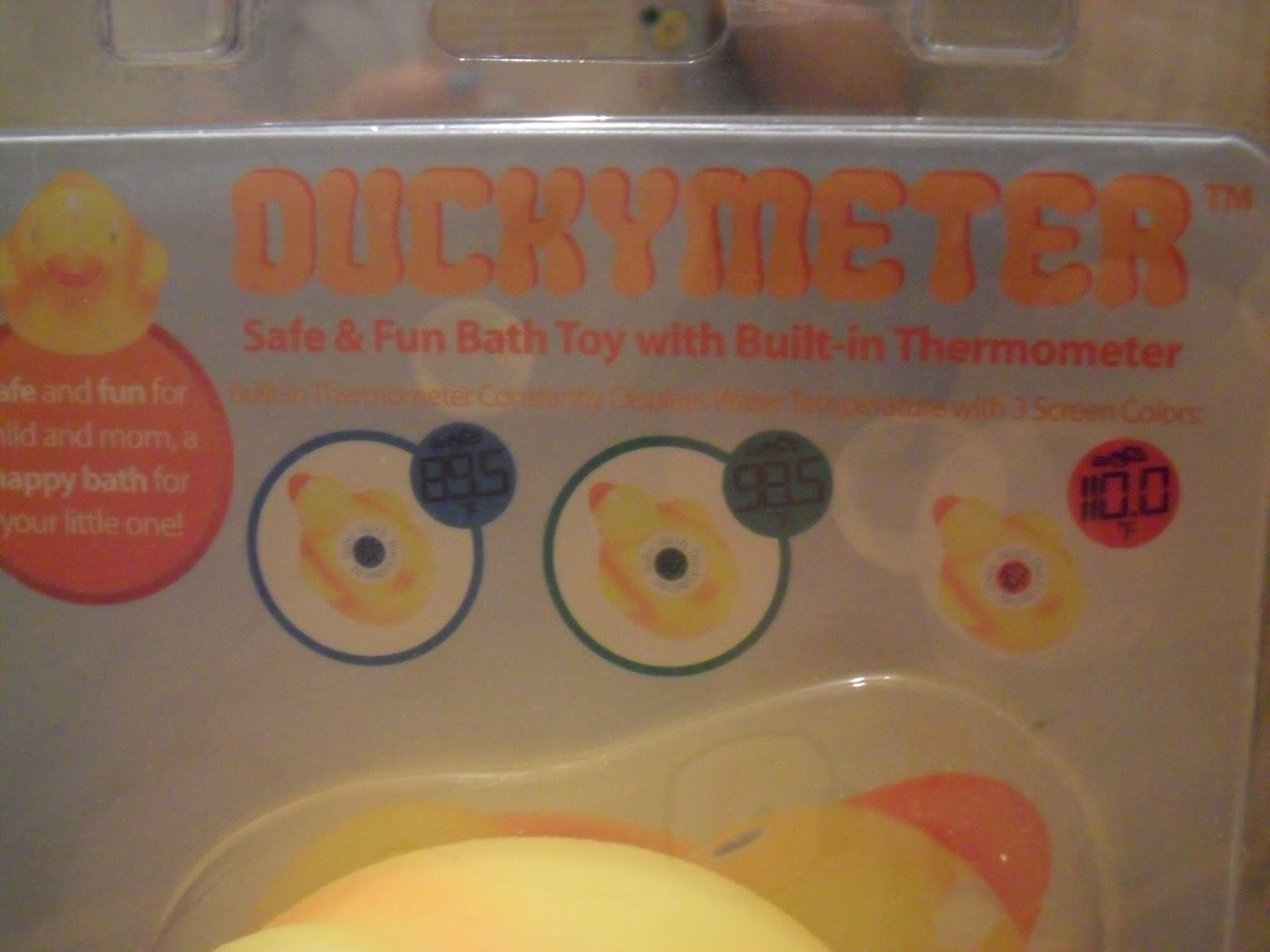 Not too Cold, not too warm my baby perfect bath. The Duckimeter Ozeri. Review