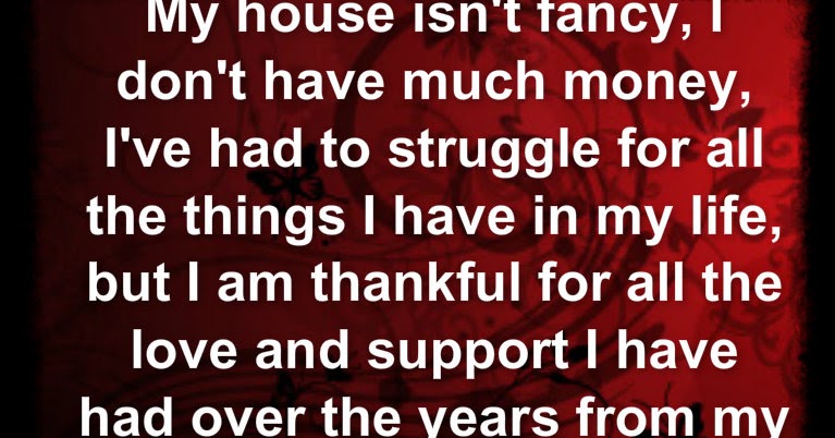 Awesome Quotes: I'm Thankful For My Family and Friends