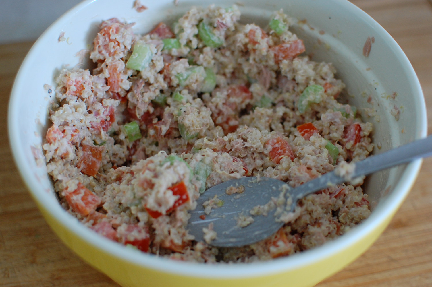 Food, Fun & Life Warm Quinoa & Tuna Salad