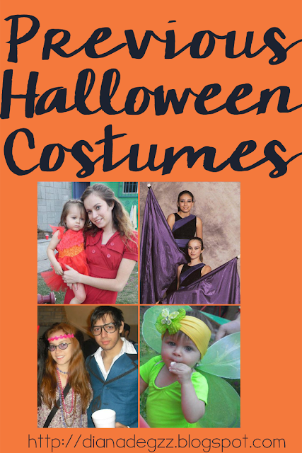 Previous Halloween Costumes