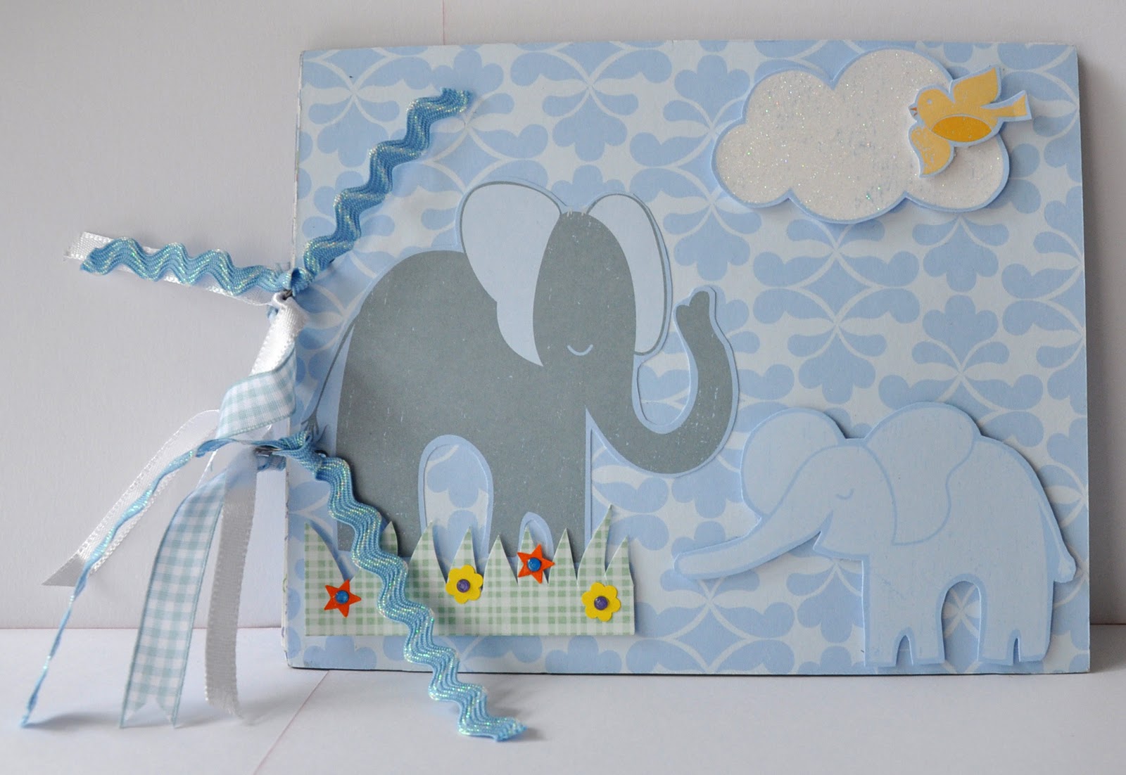 Mirabolarte Scrapbook e Cartonagem MINI ALBUM DO ELEFANTE