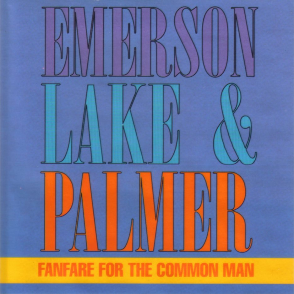 Rock On Vinyl Emerson, Lake & Palmer Fanfare For The Common Man