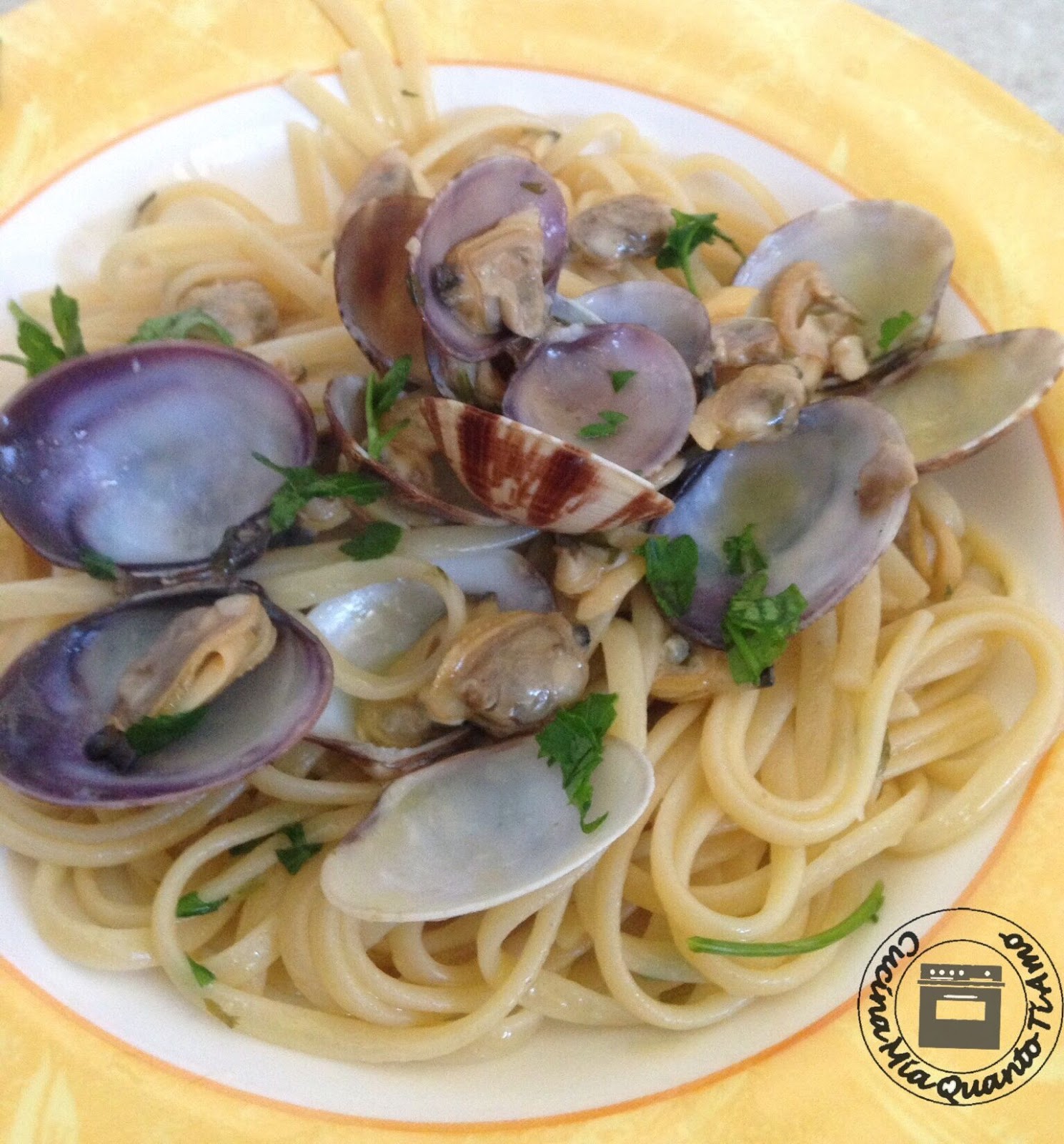 Linguine alle vongole veraci Ricetta ed ingredienti dei Foodblogger
