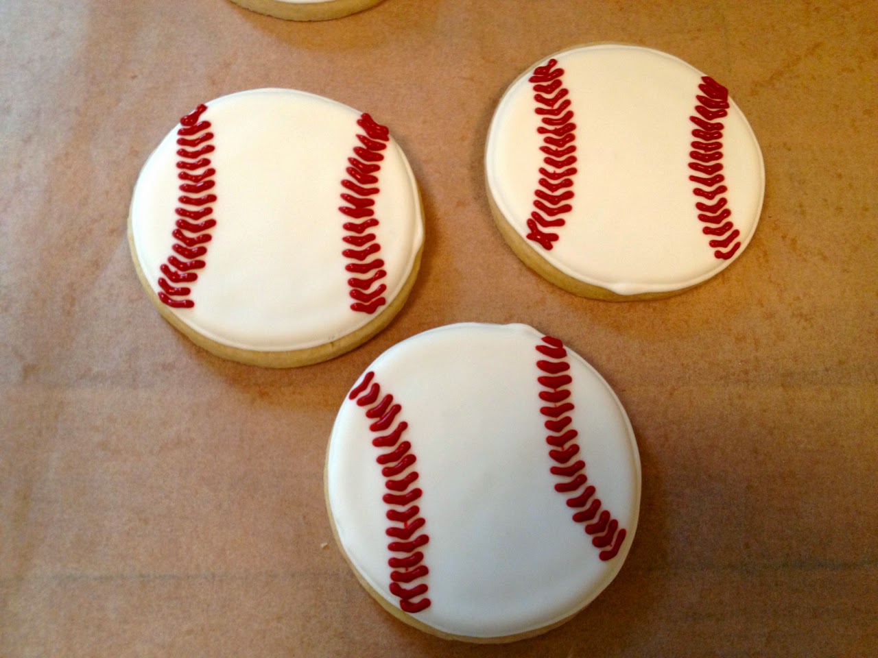Heidi's Mix Baseball Cookies