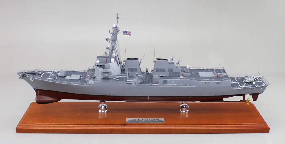 SD Model Makers Recently Completed 26" Arleigh Burkeclass destroyer model