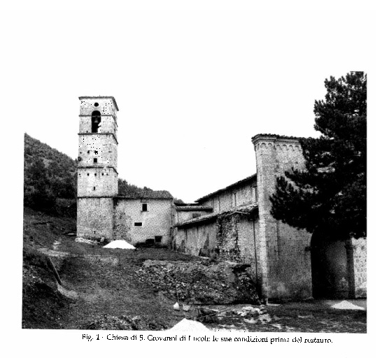 IL RESTAURO DEL PORTICATO DELL’ABBAZIA DI SAN GIOVANNI BATTISTA DI