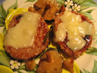 Hamburguesa De Pollo Y Cerdo Con Queso De Cabra