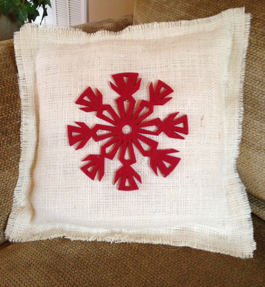 No Sew Burlap Pillow always something no sew burlap pillow No Sew Burlap Pillow always something no sew burlap pillow
