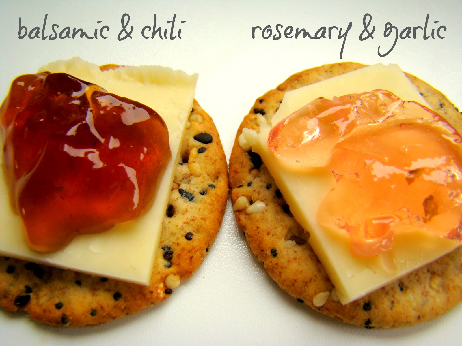 Apple jelly two ways