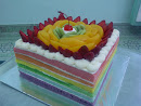 Fruity Rainbow Cake