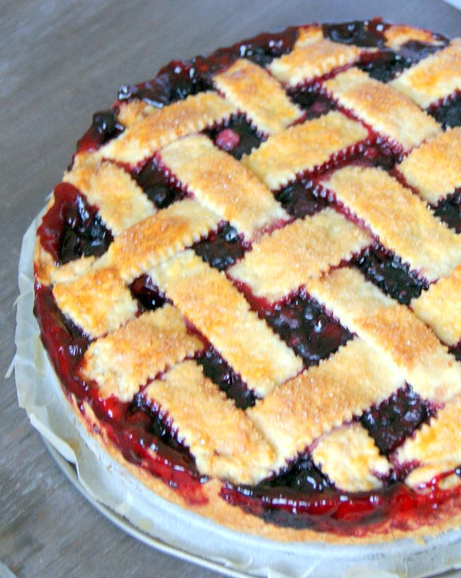 Wild berry pie Fleur d'oranger, Masala & Co..