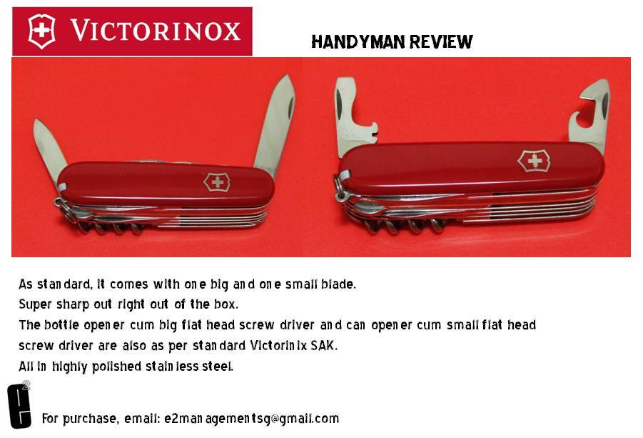ExcellentToolsSG Victorinox Handyman Review