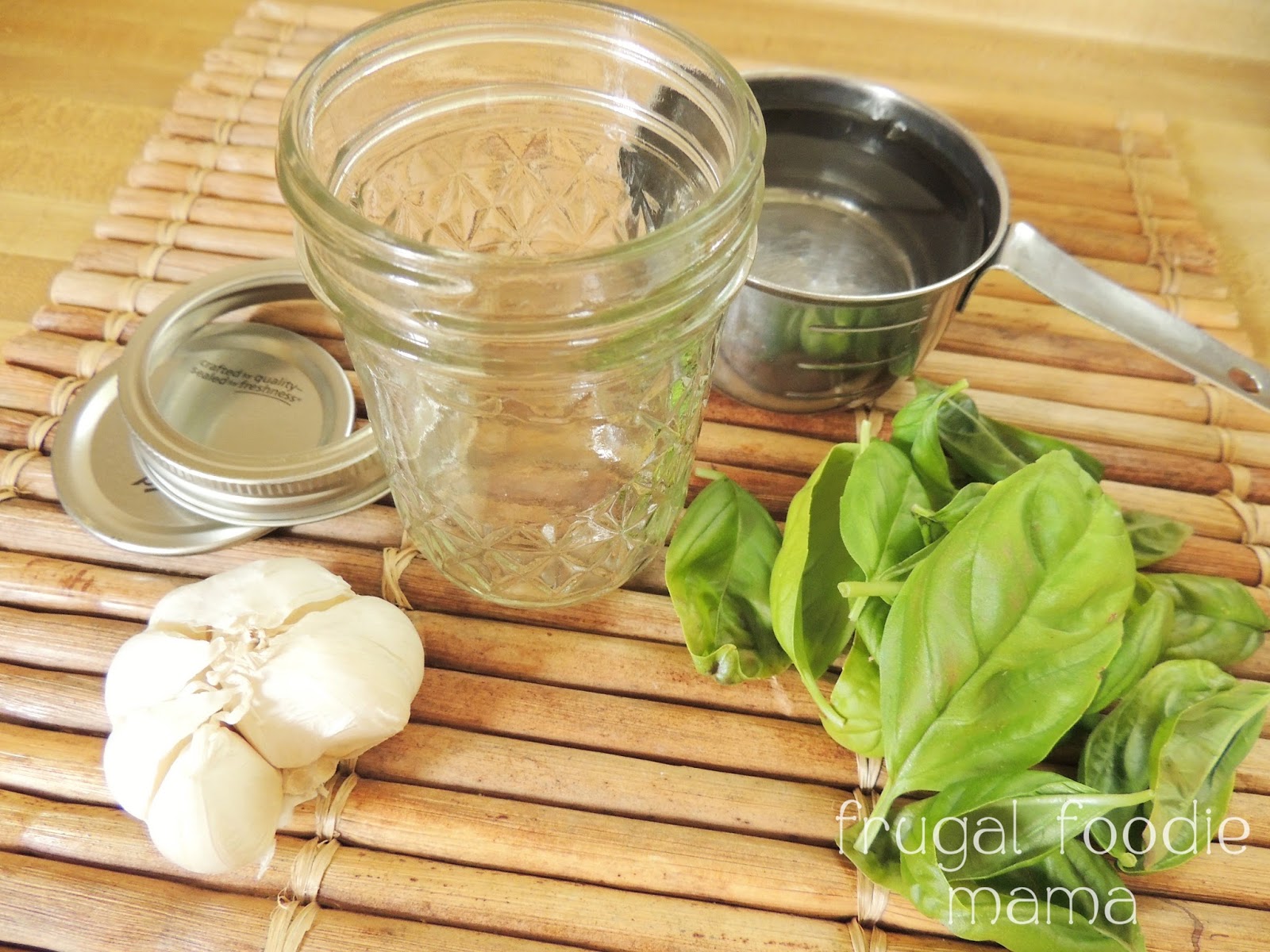 Frugal Foodie Mama Basil & Garlic Bloody Mary