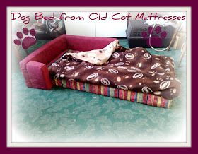 dog bed cot mattress