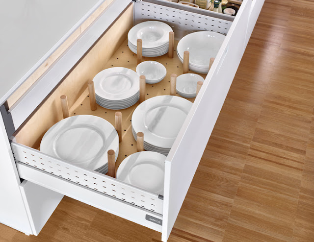 Complementos para organizar los cajones de la cocina - Cocinas con estilo