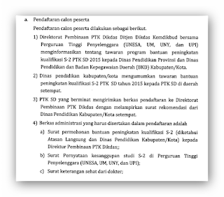 Alhamdulilah , Bantuan Kualifikasi S-2 Untuk Guru, Kepala dan Pengawas Sekolad Dasar ( SD ) Tahun 2015 beberapa hari yang kemudian kami sebagai admin membagikan gosip wacana pemberian kualifikas Alhamdulilah , Bantuan Kualifikasi S-2 Untuk Guru, Kepala dan Pengawas Sekolad Dasar ( SD ) Tahun 2015