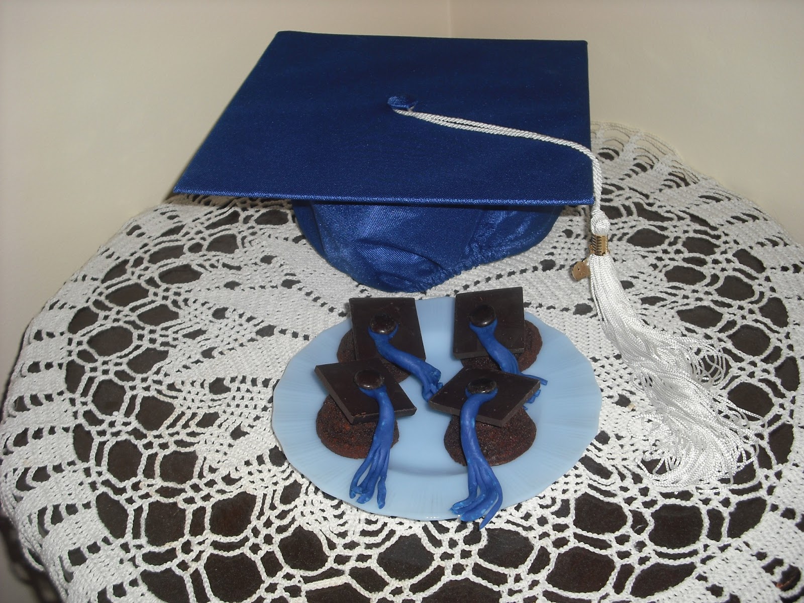 Bexy's Baking Blog Brownie Graduation Hats