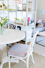sarah m. dorsey designs: Refinishing Rattan Chairs | Tutorial