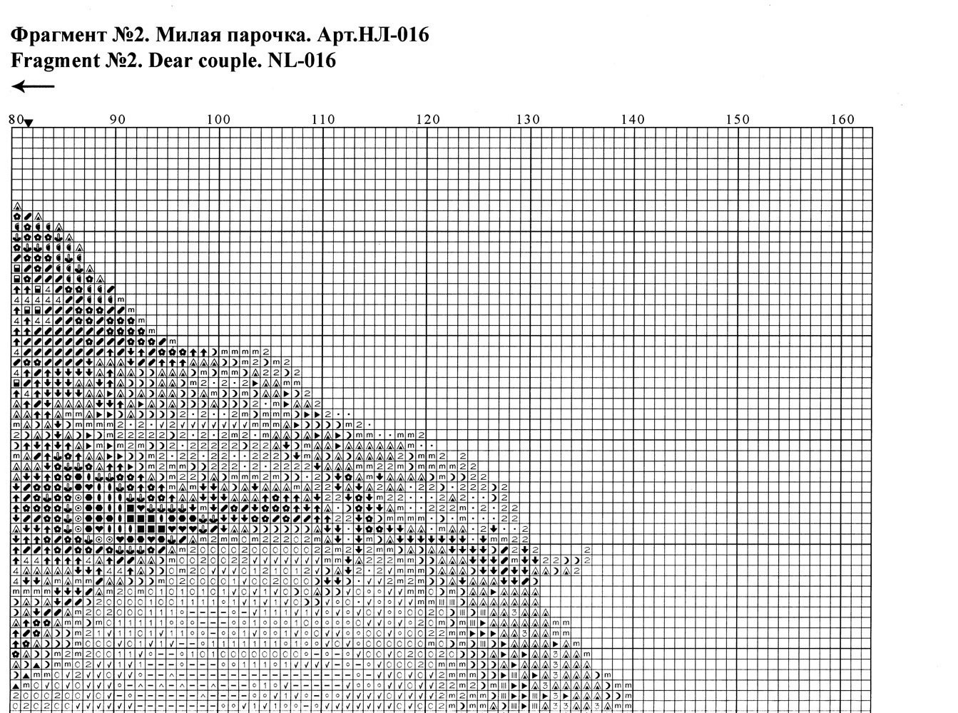 Схема вышивки Милая Парочка Схема вышивки Милая Парочка