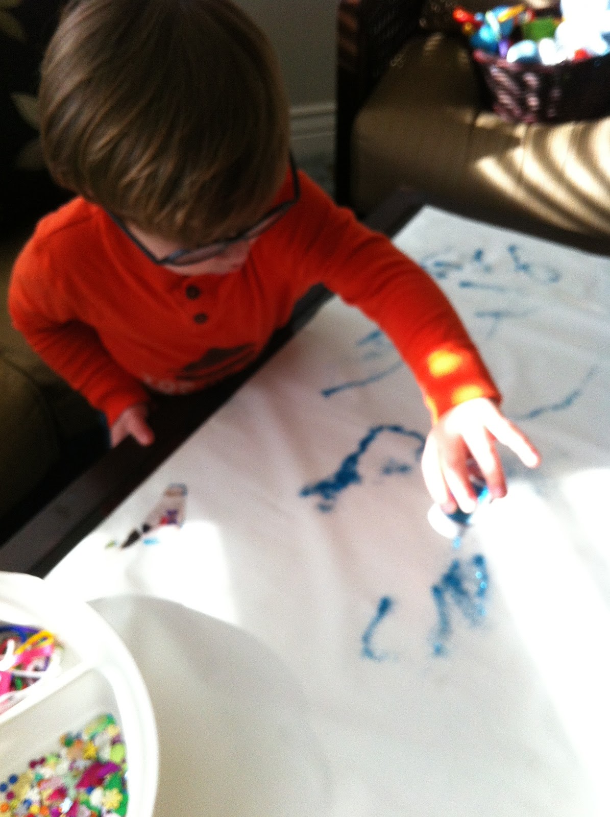 Play Create Explore Contact Paper Sticky Table