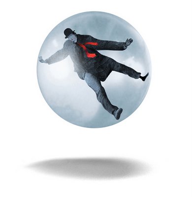 Man In Bubble