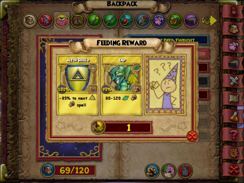 Wizard101 Madness Pet feeding and what has happened to the Unicorn Statue?